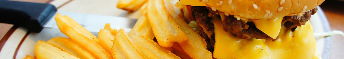 Eating Burger at East Main Drive-IN restaurant in Stockton, CA.